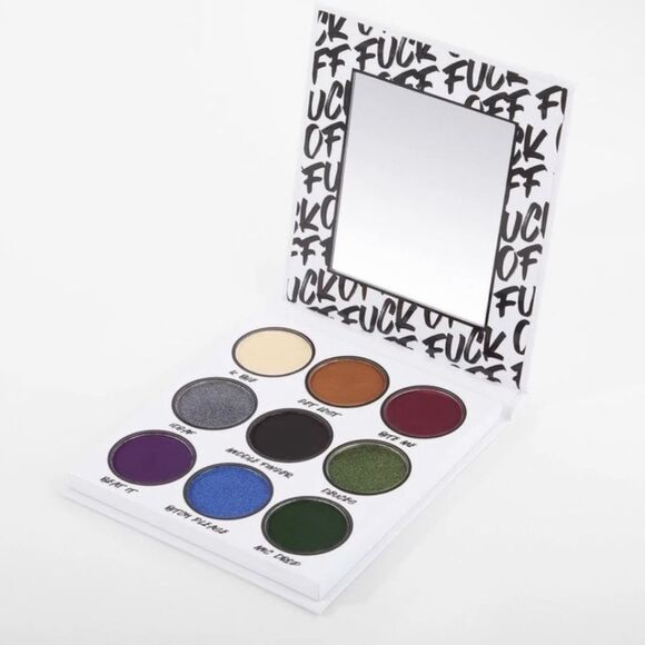 BH Cosmetics F*ck Off Eyeshadow Palette 9 Colors - Picture 1 of 4